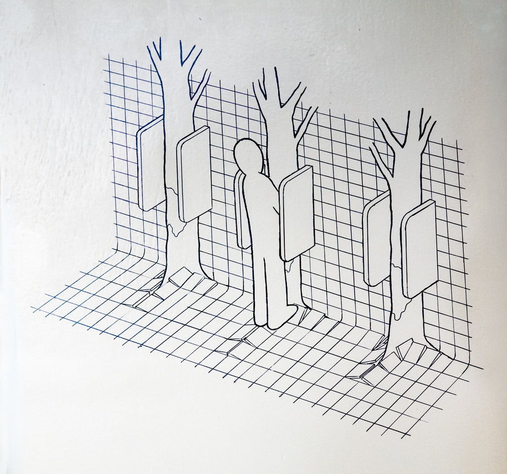 Design artwork toilet,