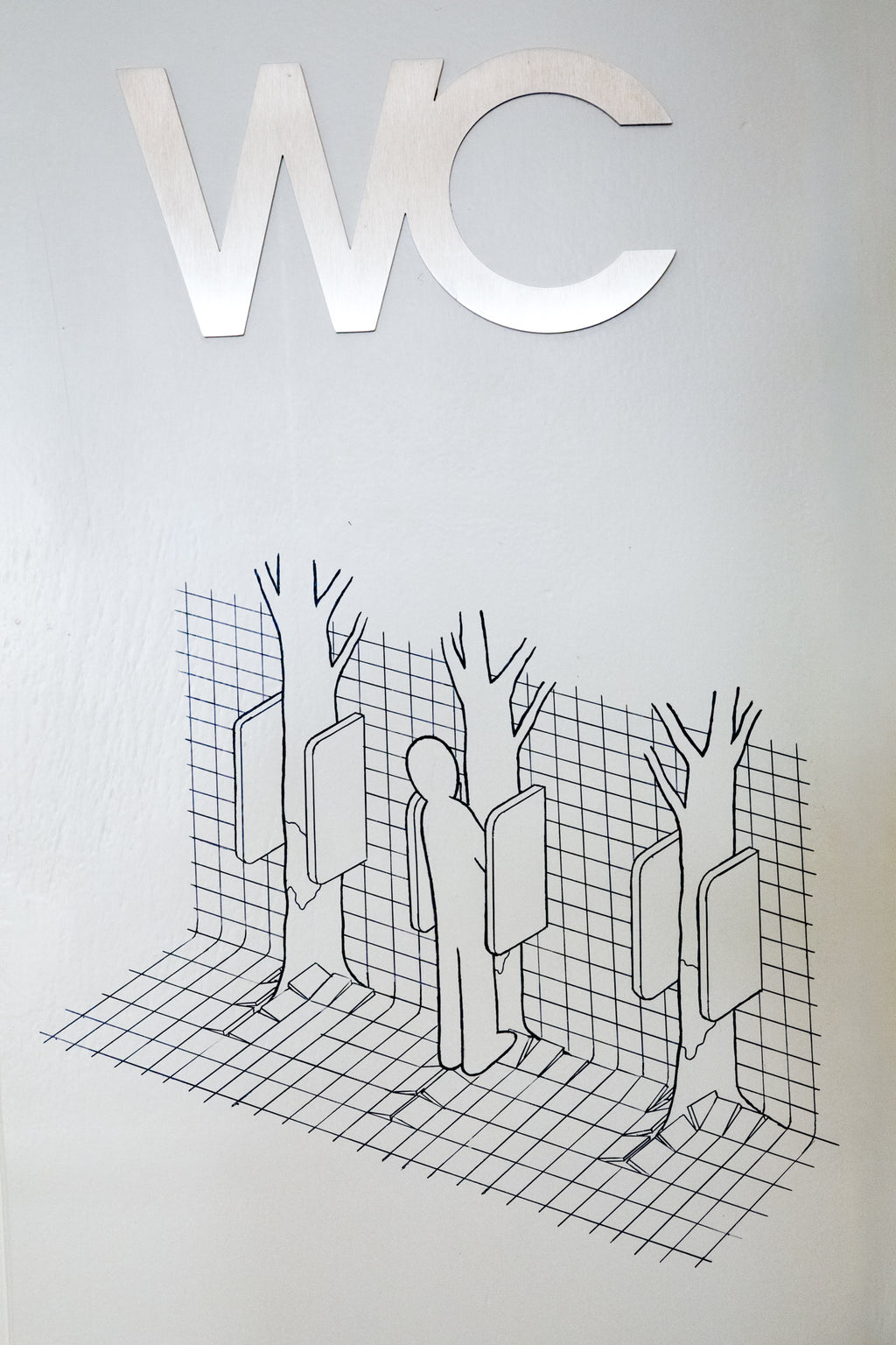 Design artwork toilet,