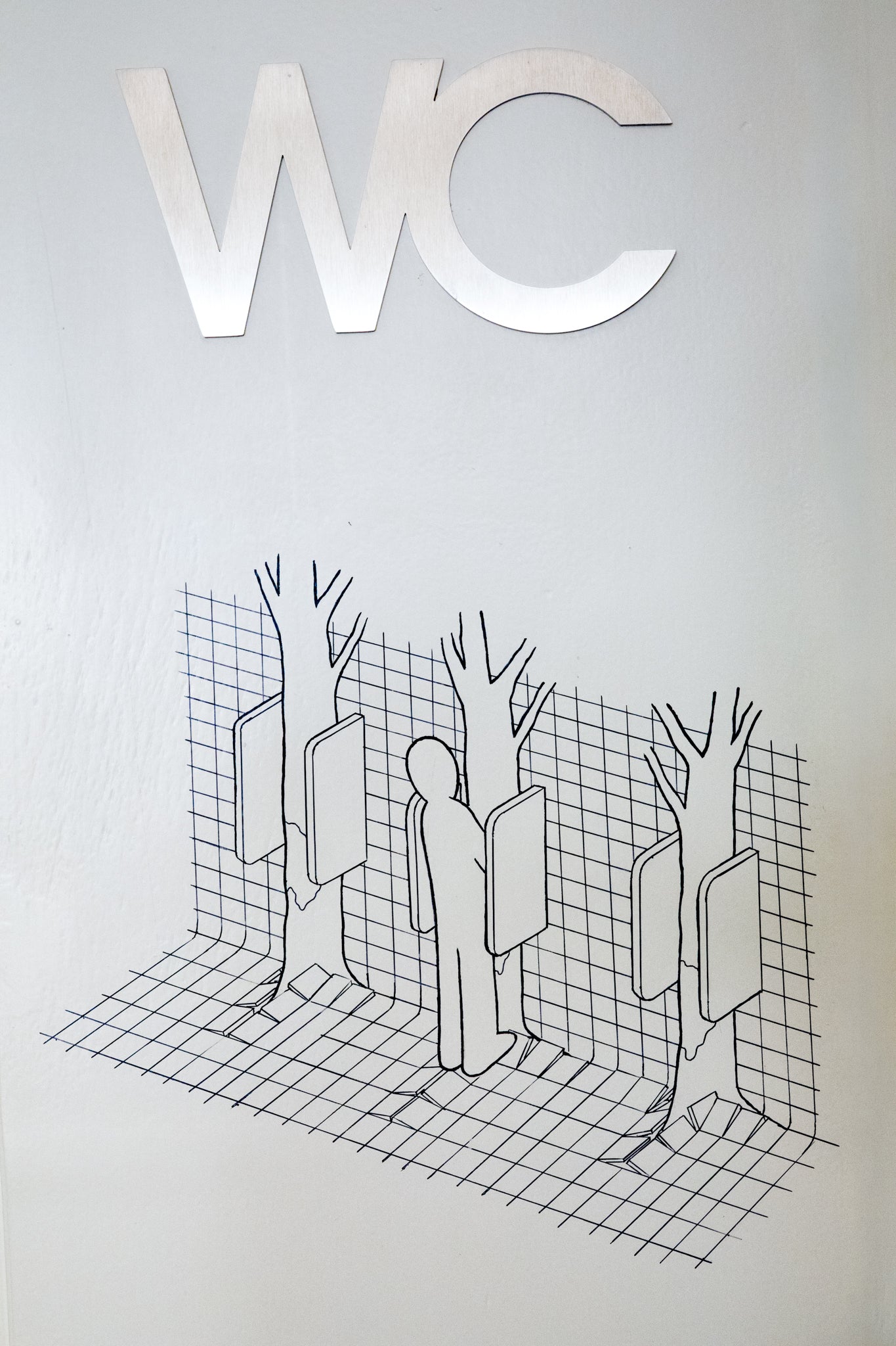 Design artwork toilet,