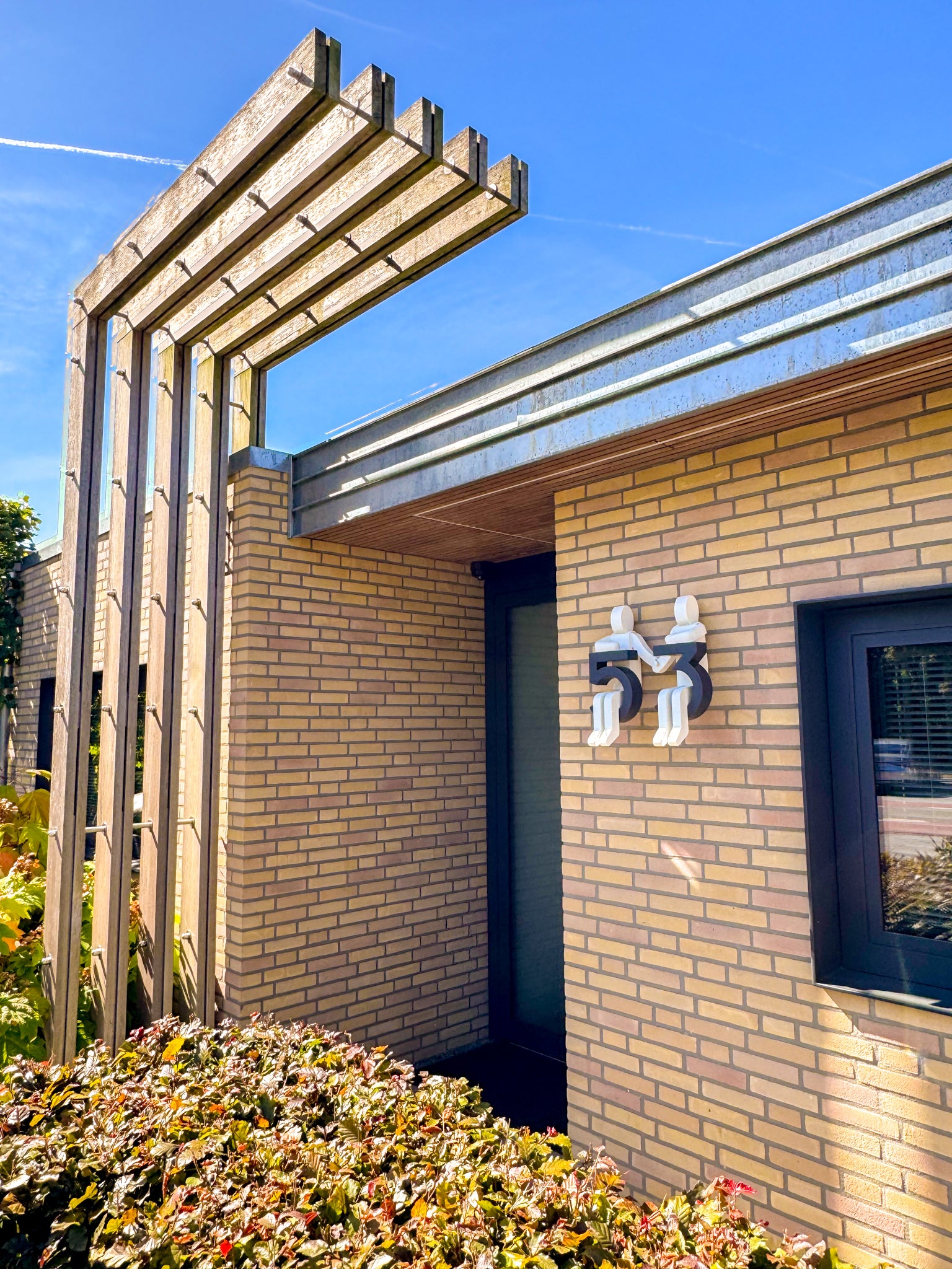 House number design, private collection