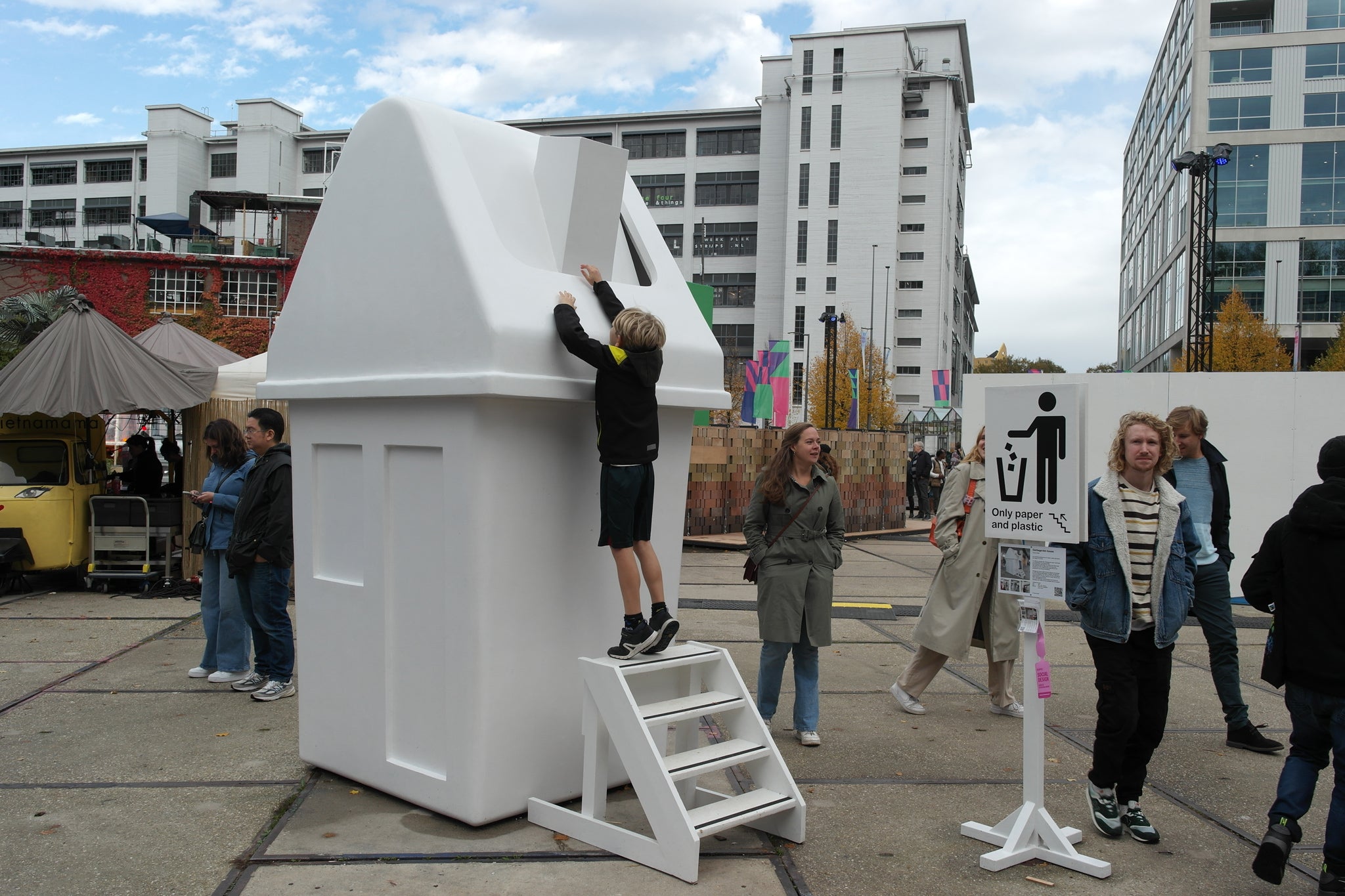 Garbage Bin House
