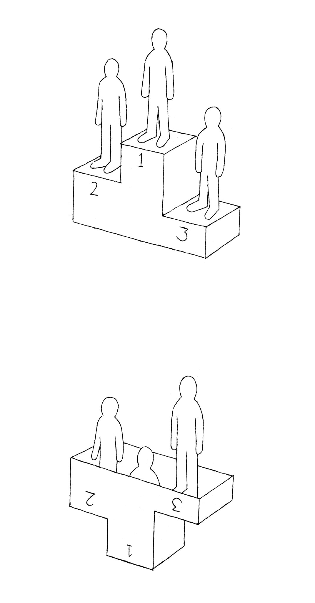 Victory stand