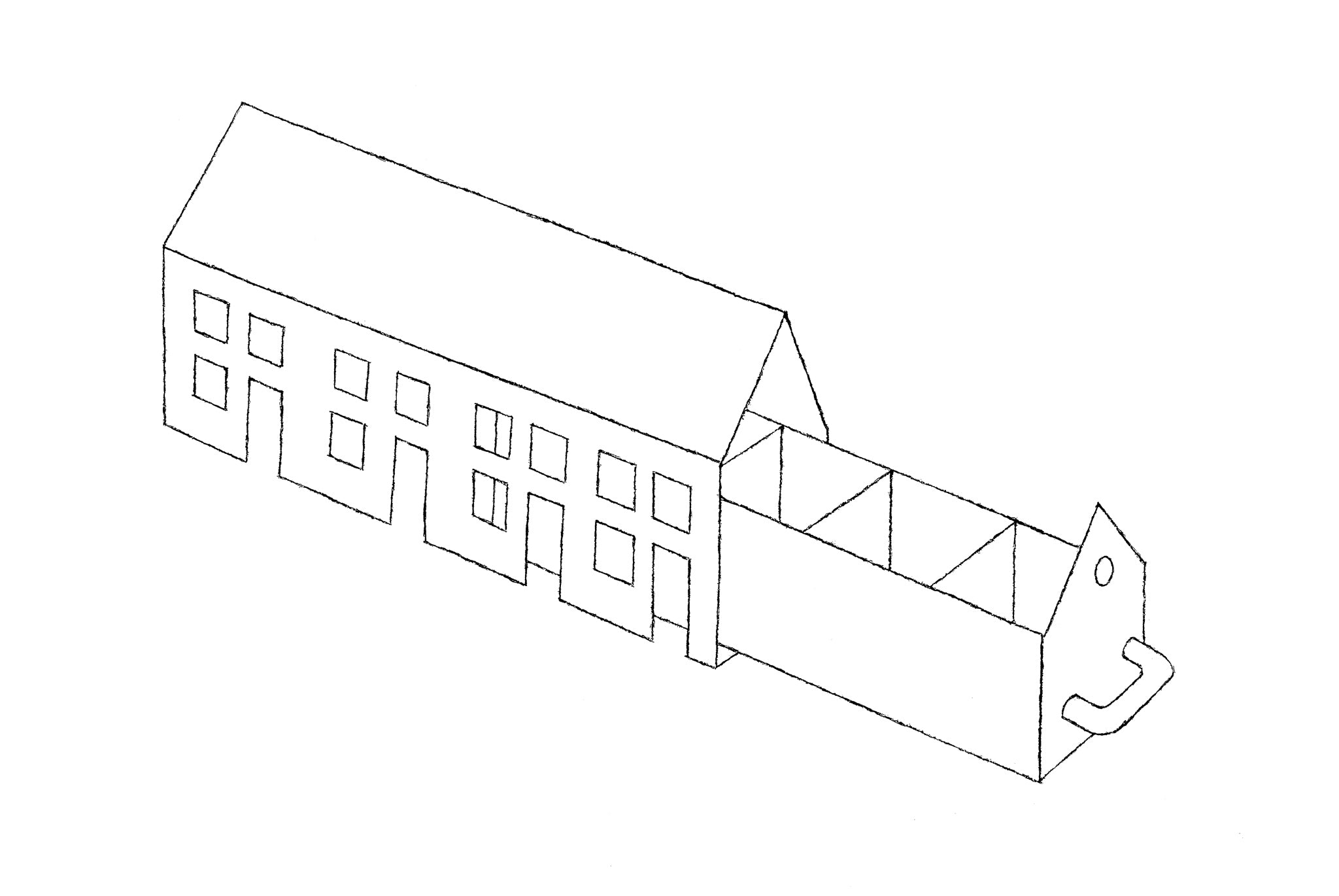Drawer house