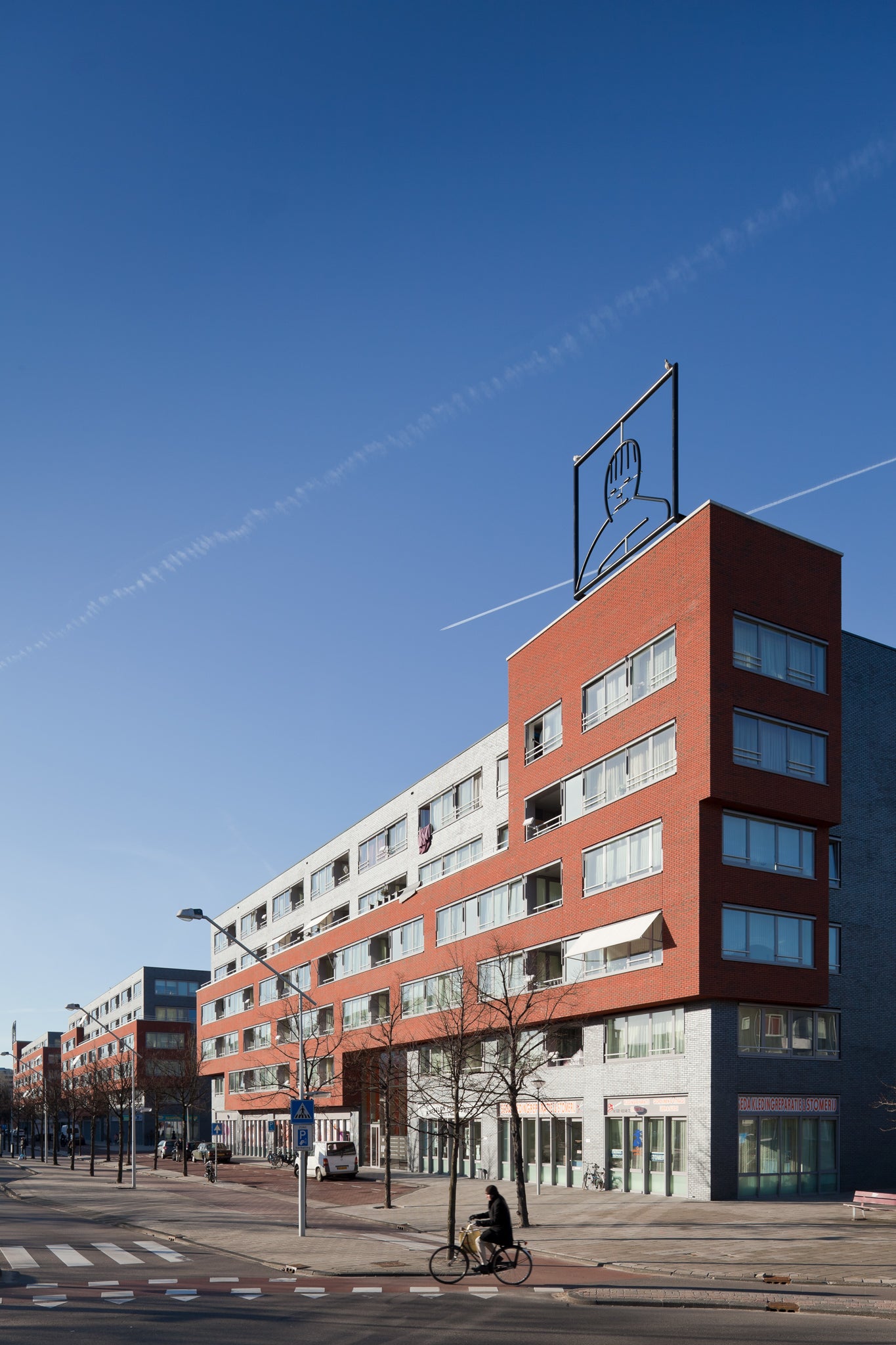 Rooftop sculpture Amsterdam