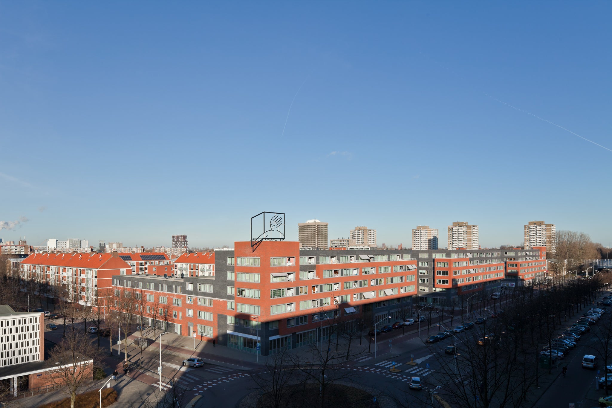 Rooftop sculpture Amsterdam