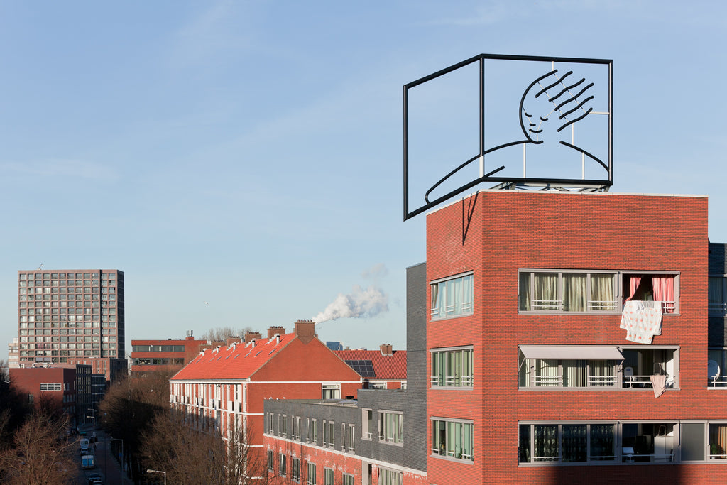 Rooftop sculpture Amsterdam