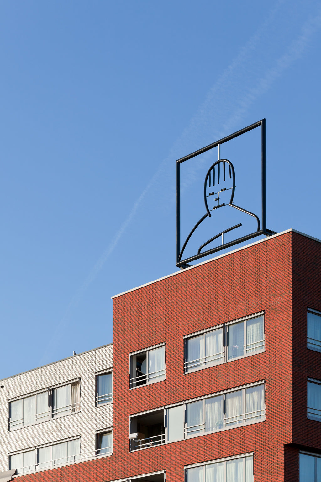 Rooftop sculpture Amsterdam